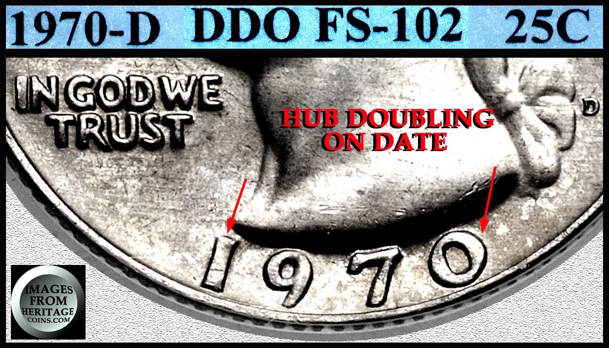 1970 D Doubled Die Obverse DDO Quarter Hopefully Coin Community Forum