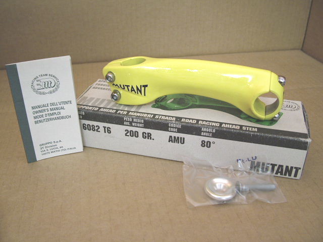 New-Old-Stock 3T Yellow Mutant Stem (25.8 mm / 26.0 mm clamp x 130