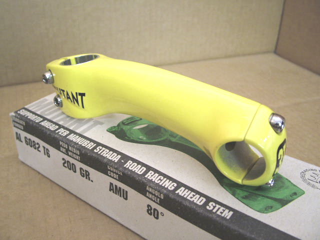 New-Old-Stock 3T Yellow Mutant Stem (25.8 mm / 26.0 mm clamp x 130