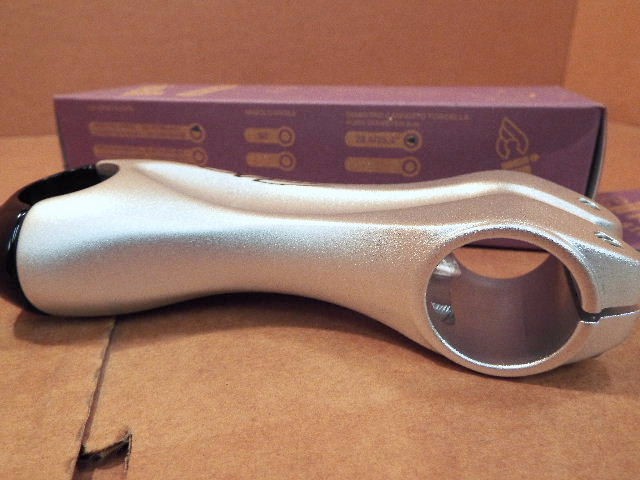 NOS Cinelli Groove StemSilver w/Black Clamp (110mm x 26.0mm
