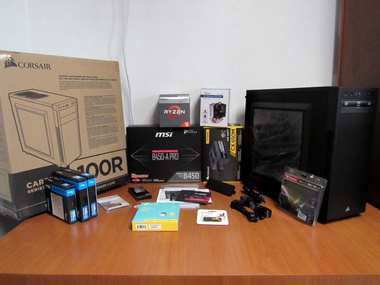 Nueva Computadora Amd Ryzen 2400g Con Graficos Rx Vega 11 16 Gb De Ram Y 480 Gb Ssd Ebay