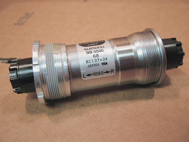 New Old Stock Shimano 105 Octalink 5500 Bottom Bracket 68x109 5 Mm Ebay