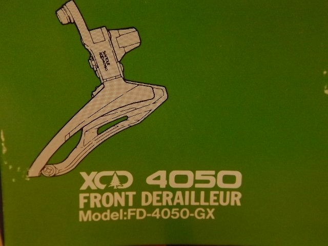 SUNTOUR XCD 4050 dérailleur avant 28,6 mm 1 1/8 pince bas-bas triple
