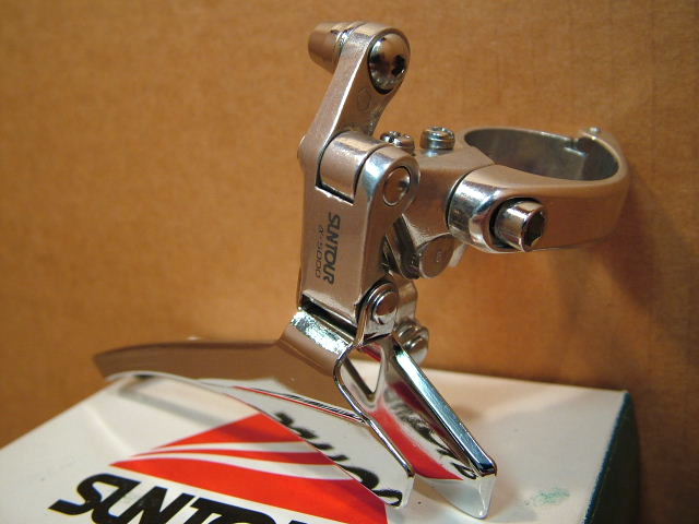 Dérailleur Avant Suntour Alpha 5000 – Pince 28,6 Mm, 7 Vitesses, Argenté