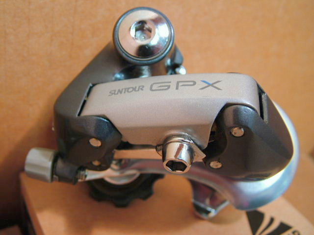 New-Old-Stock Suntour GPX 6/7 Speed Shifter/Derailleur Set