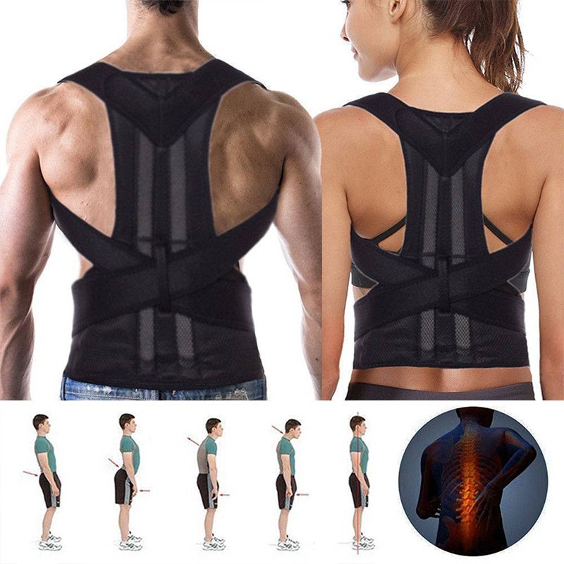 Back Support Vest for Women and Men Straighten and Correct Posture
