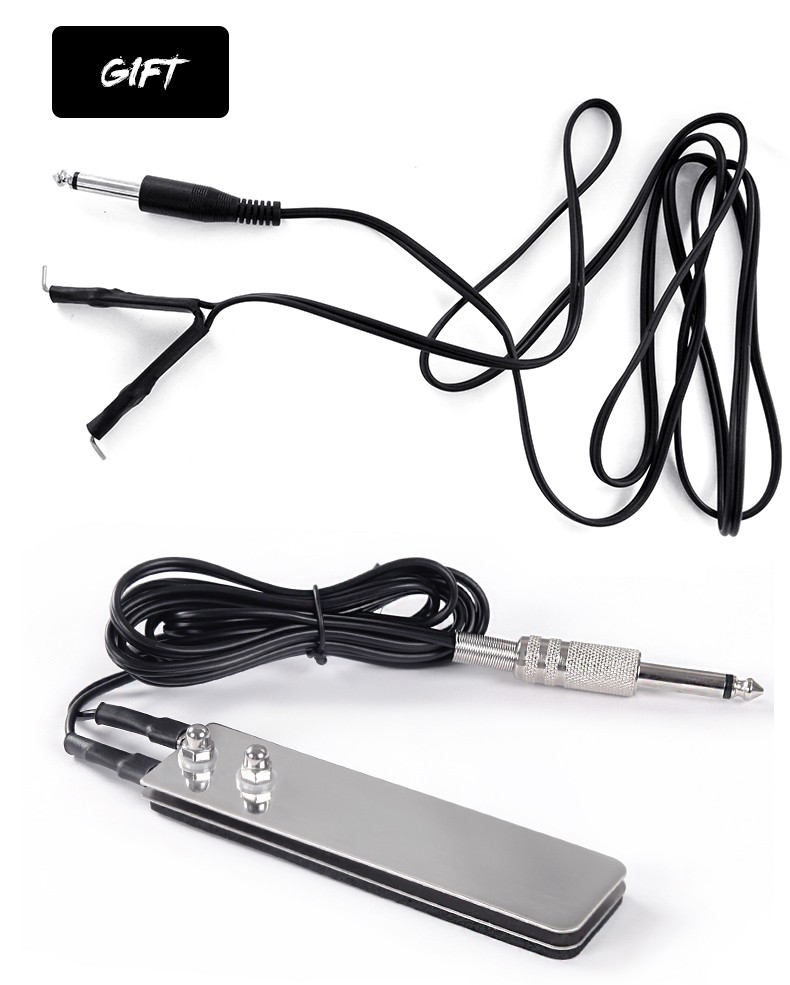 HP-2 HURRICANE Digital Tattoo Power Supply w/ foot pedal and