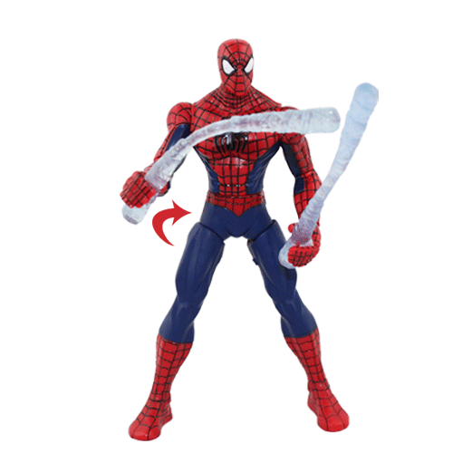 spiderman whippin web chuk authentic action figure