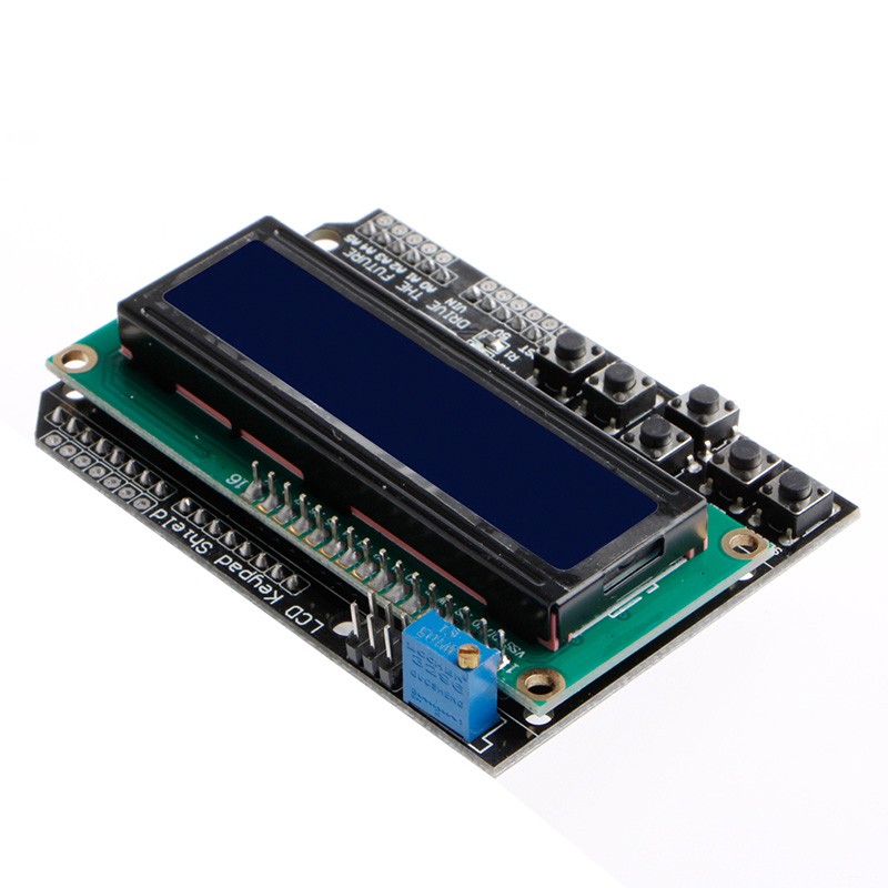 16x2 LCD Keypad Shield LCD1602 Module Display Fr Arduino LCD Shield UNO MEGA New