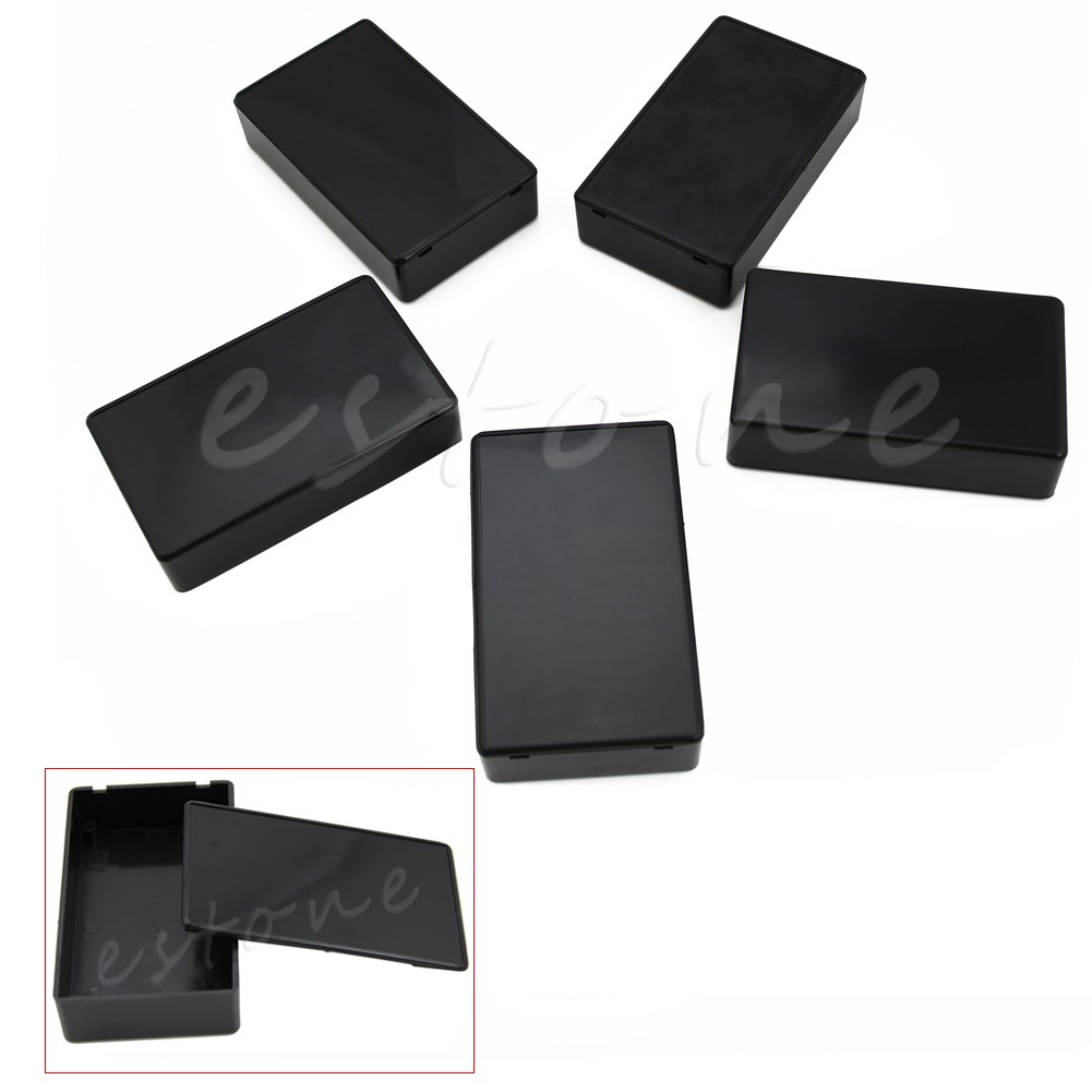 5PCS Plastic DIY Electronic Project Box Enclosure Instrument Case 100x60x25mm LJ