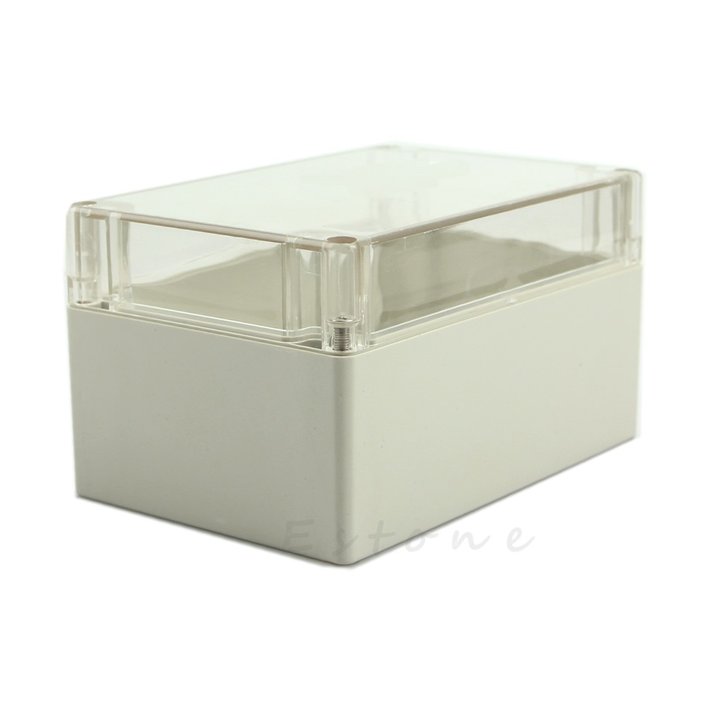 160x110x90mm Waterproof Clear Plastic Electronic Project Box Enclosure Case R/_H4
