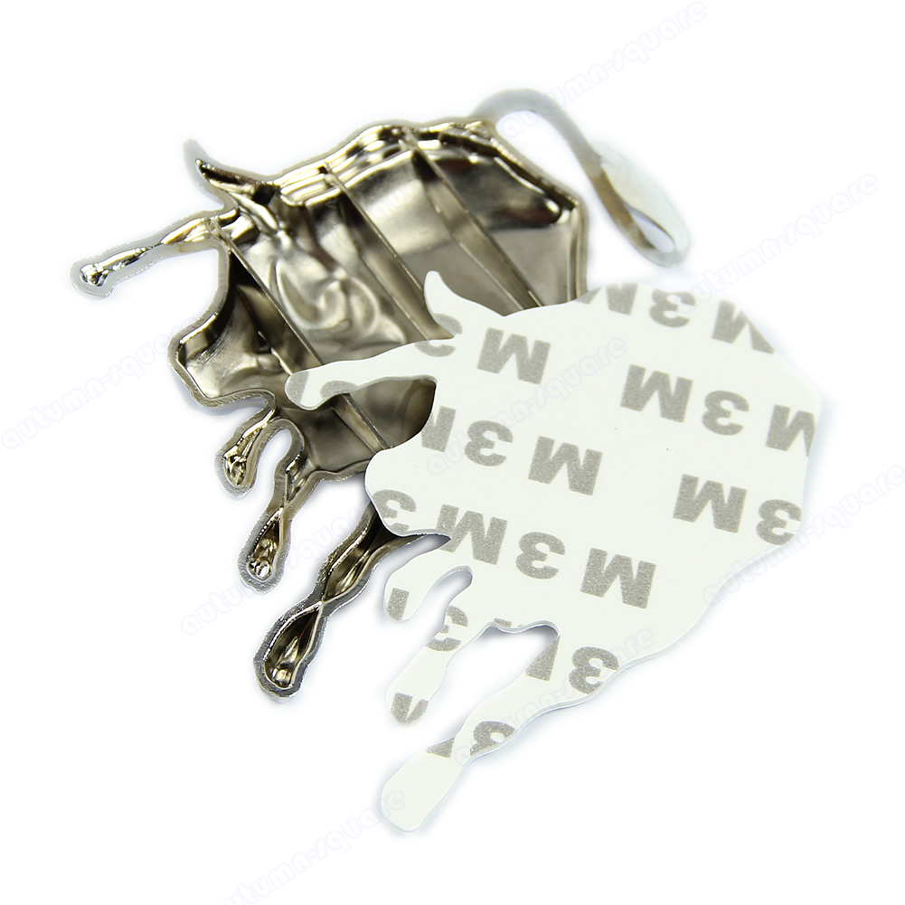 New 3D Silvery Chrome Metal Bull Ox Emblem Car Truck Motor Sticker Auto Decal