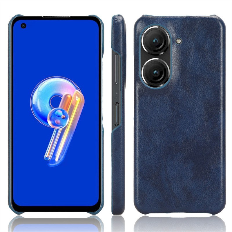 HualuBro Custodia Asus Zenfone 9, Flip Cover Portafoglio Magnetica in Retro PU Pelle a Libro TPU Antiurto Stand Case per Asus Zenfone 9 5G Cover (Nero