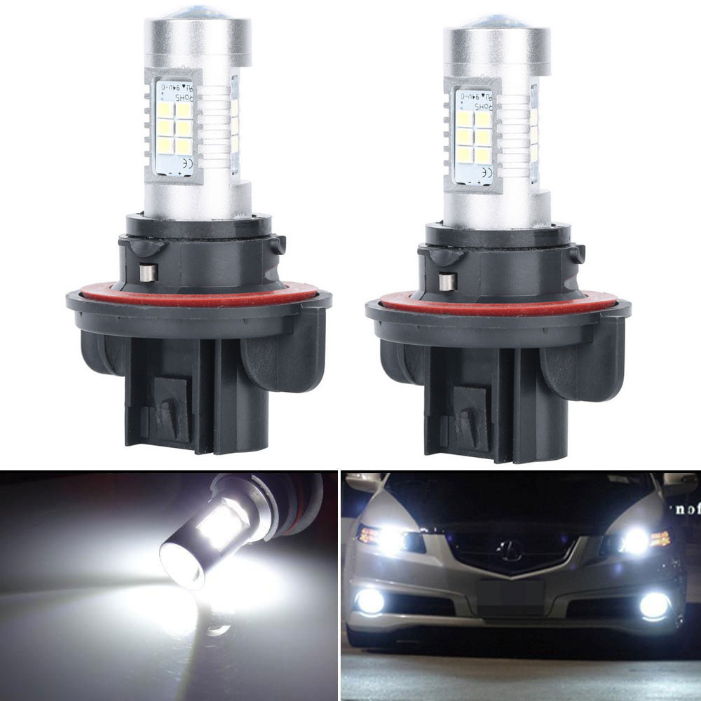 2pcs HID White High Power 9008 H13 Headlight High//Low Beam Headlamp LED Bulbs