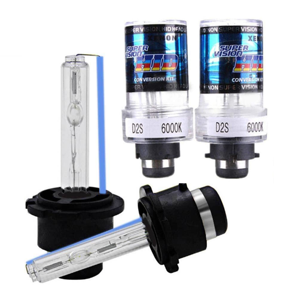 New-6000K-D2S-D2R-D2C-HID-Xenon-Bulbs-Replace-Factory-HID-Headlight-Pair New