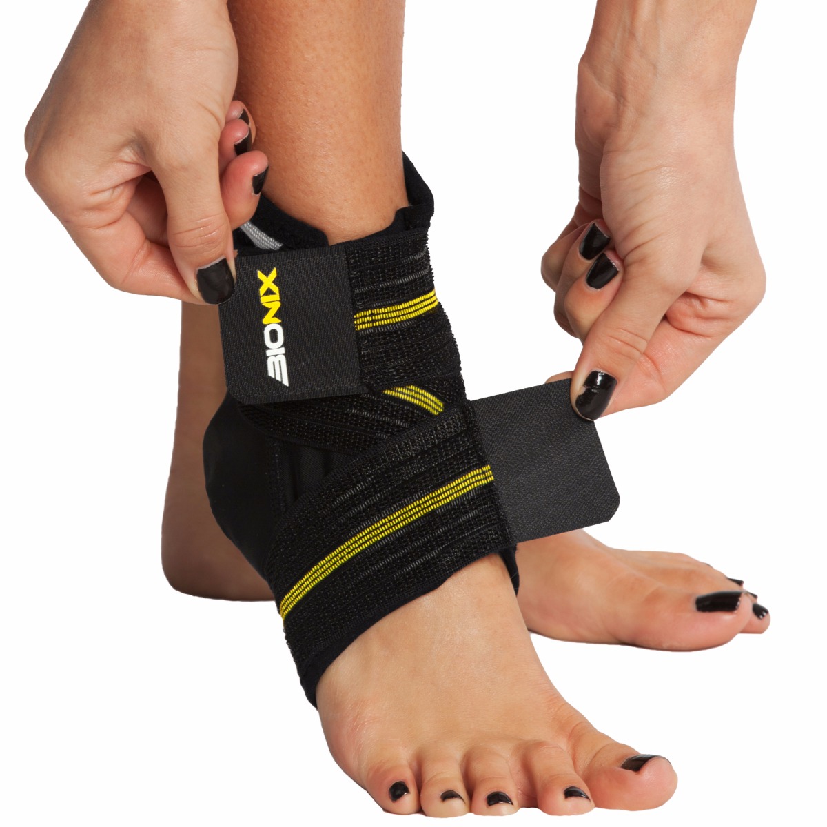 Ankle Support Brace Wrap Compression Strap Neoprene Foot Injury Elastic