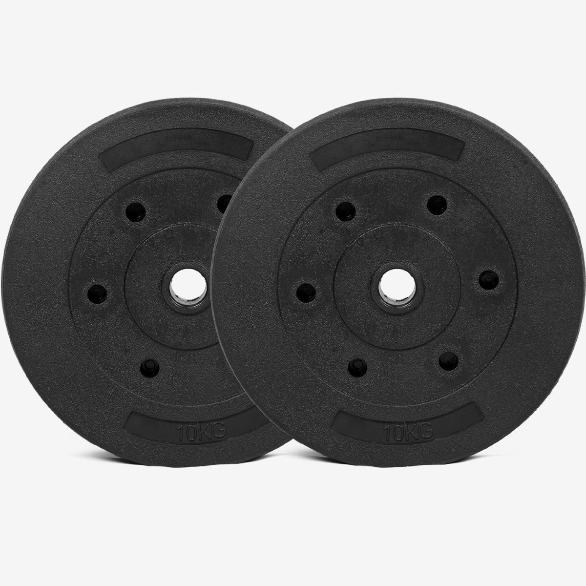 Weight Plates Set 20kg Standard 1" Vinyl Barbell Dumbbell Lifting