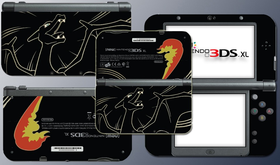 charizard 3ds xl