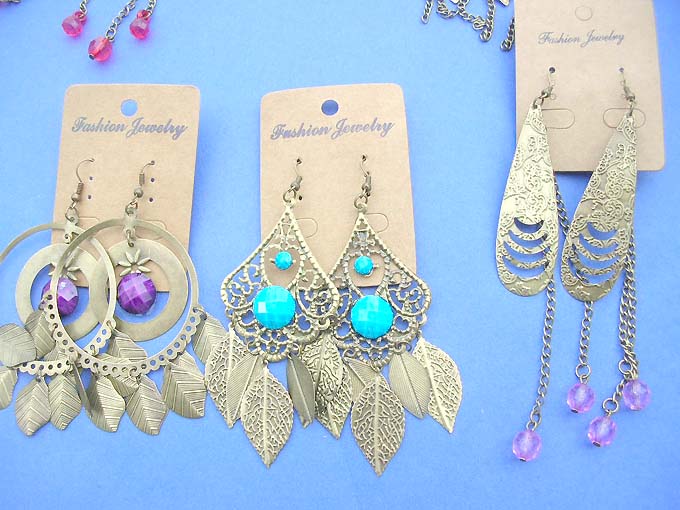 100 pairs wholesale earrings cheap bargain prices bulk lot*Ship From US