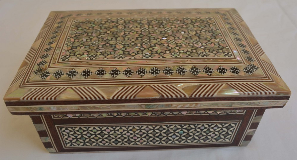Egyptian Handcrafted Mother Of Pearl Inlaid Wood Jewelry Box 17 Details About Egyptian Handcrafted Mother Of Pearl Inlaid Wood Jewelry Box 17 12 7 Cm 8