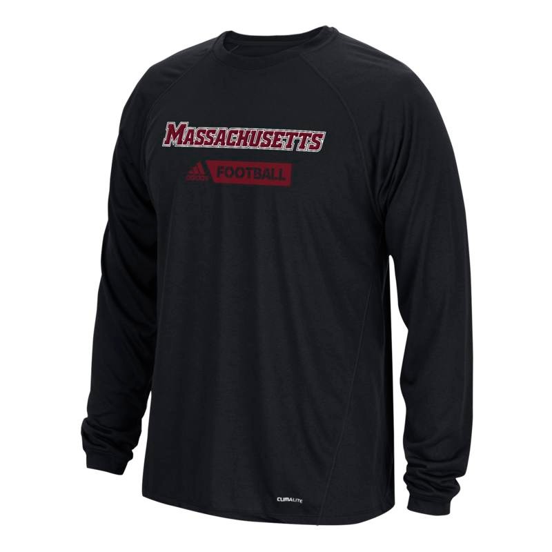 NCAA Adidas Climalite Performance Long Sleeve Men's T-Shirt Collection - Picture 91 of 92
