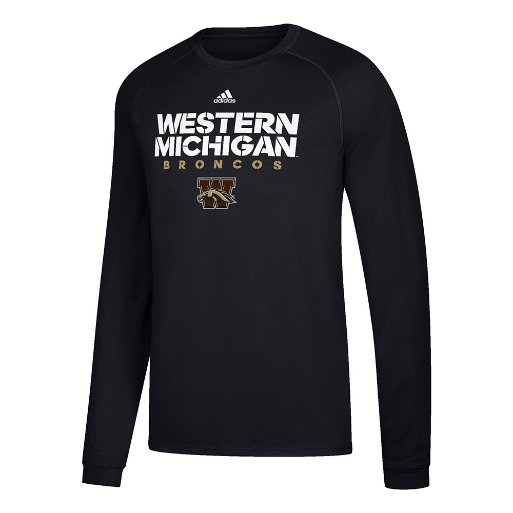 NCAA Adidas Climalite Performance Long Sleeve Men's T-Shirt Collection - Picture 92 of 92