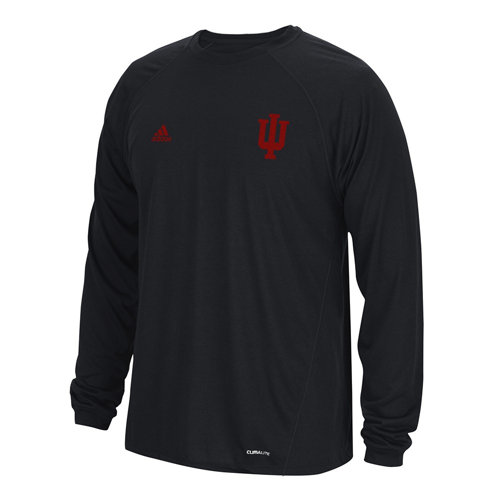 NCAA Adidas Climalite Performance Long Sleeve Men's T-Shirt Collection - Picture 21 of 92