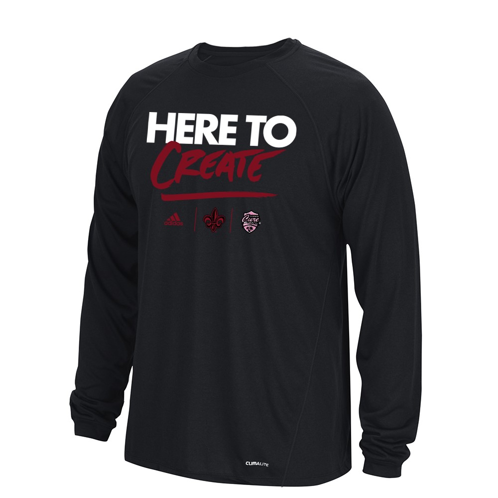 NCAA Adidas Climalite Performance Long Sleeve Men's T-Shirt Collection - Picture 30 of 92