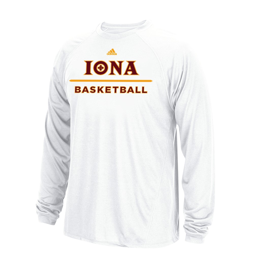 NCAA Adidas Climalite Performance Long Sleeve Men's T-Shirt Collection - Picture 24 of 92