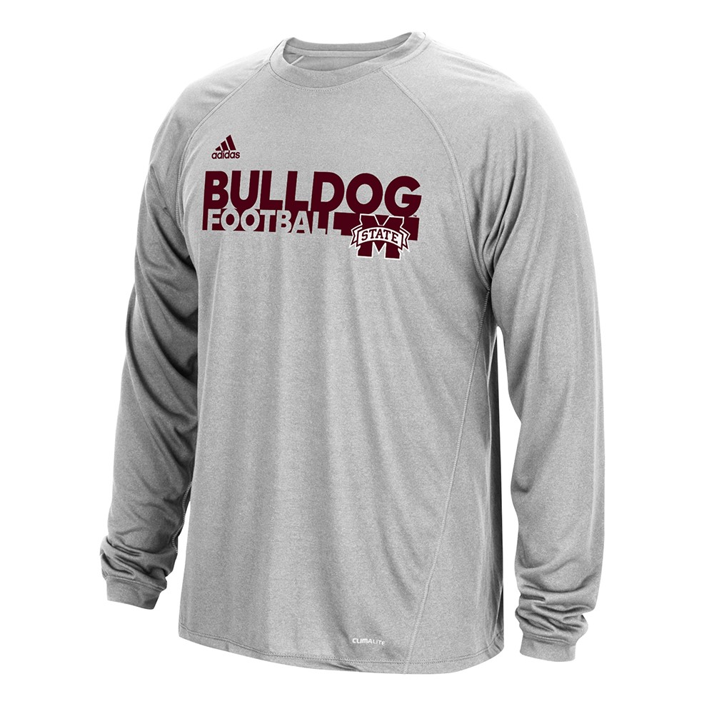NCAA Adidas Climalite Performance Long Sleeve Men's T-Shirt Collection - Picture 58 of 92