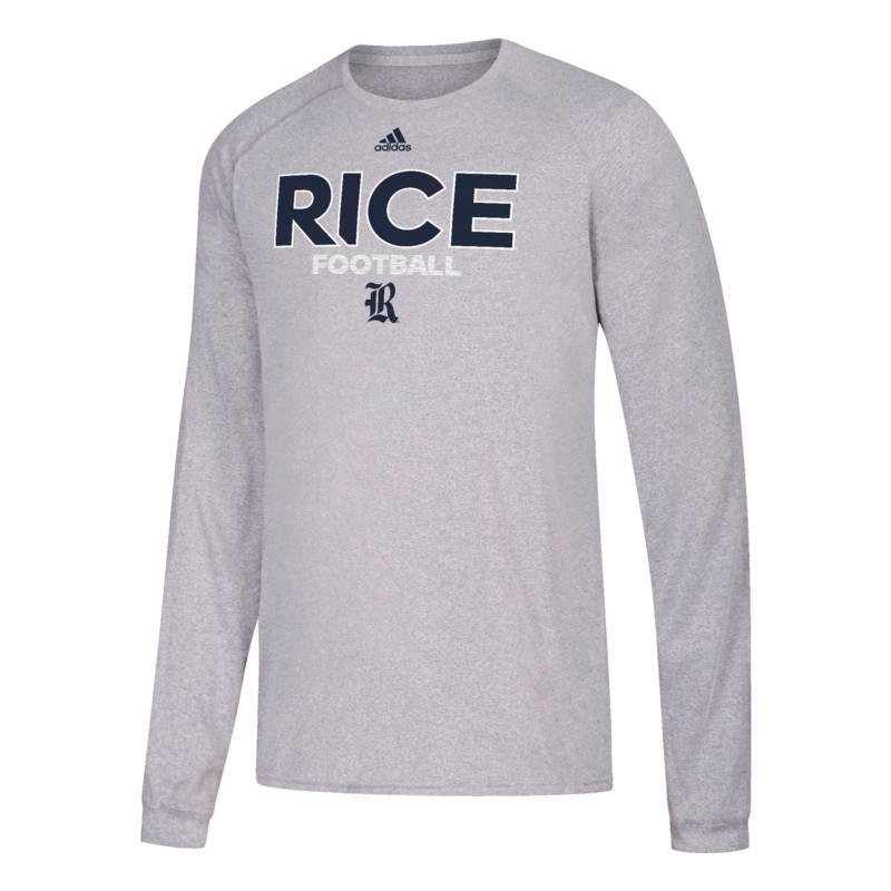 NCAA Adidas Climalite Performance Long Sleeve Men's T-Shirt Collection - Picture 76 of 92