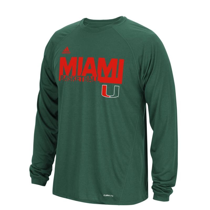 NCAA Adidas Climalite Performance Long Sleeve Men's T-Shirt Collection - Picture 48 of 92