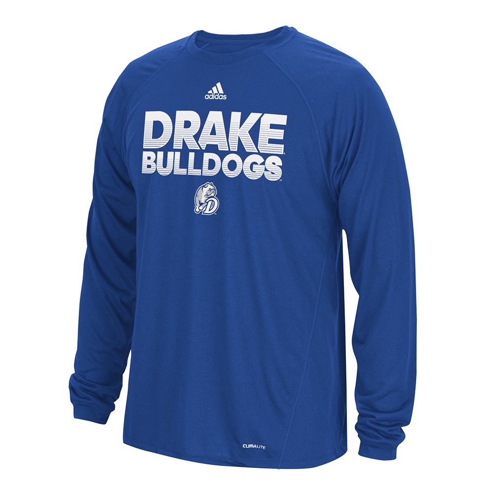 NCAA Adidas Climalite Performance Long Sleeve Men's T-Shirt Collection - Picture 14 of 92