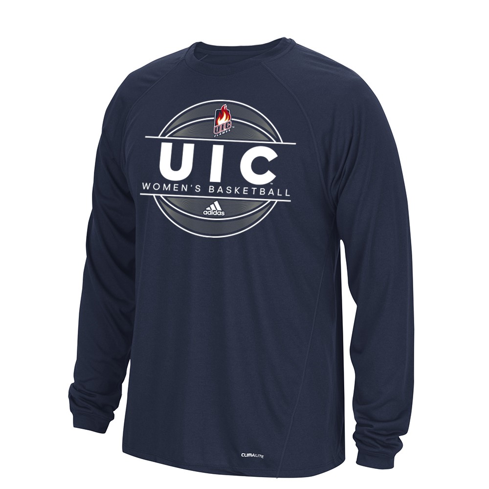 NCAA Adidas Climalite Performance Long Sleeve Men's T-Shirt Collection - Picture 90 of 92