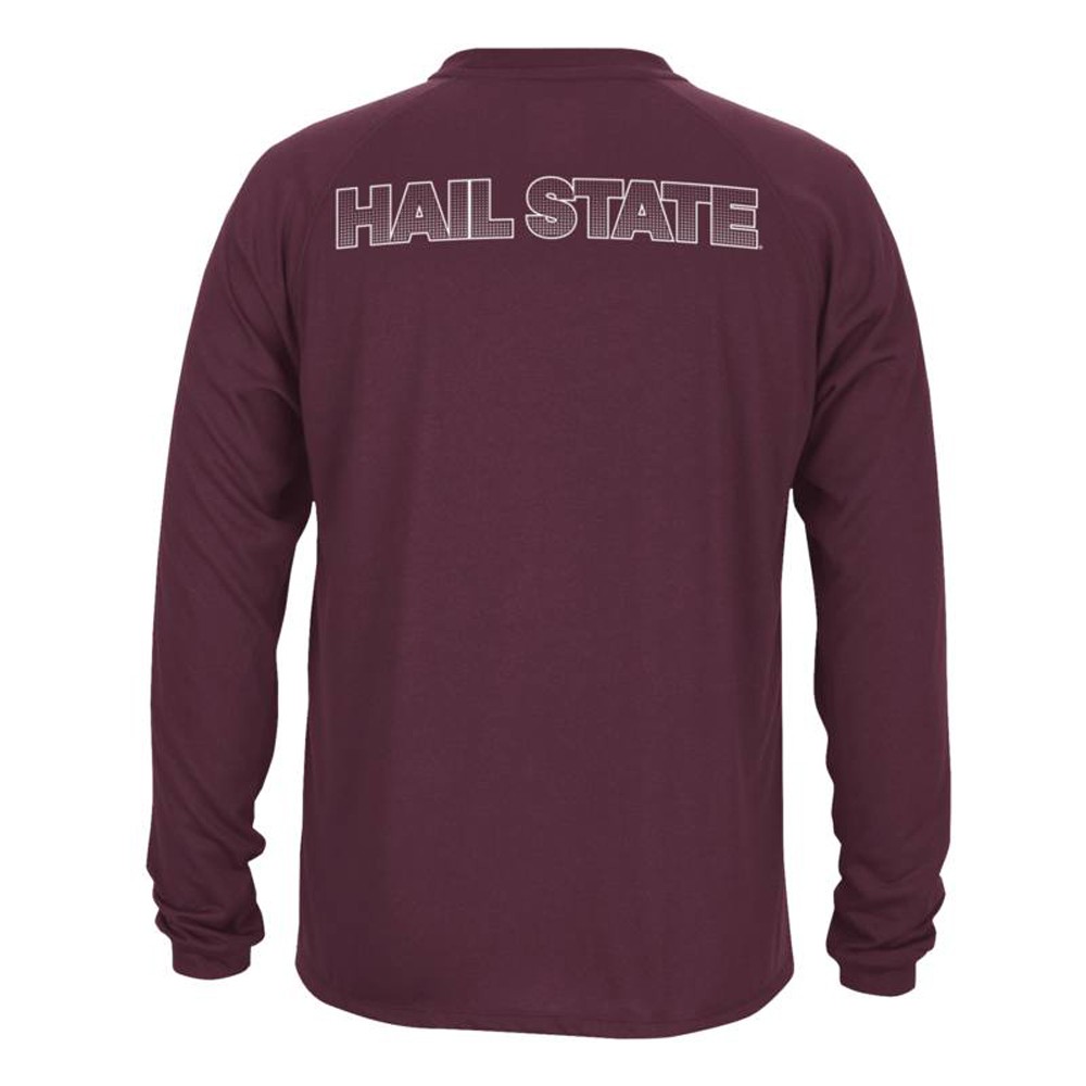 NCAA Adidas Climalite Performance Long Sleeve Men's T-Shirt Collection - Picture 61 of 92