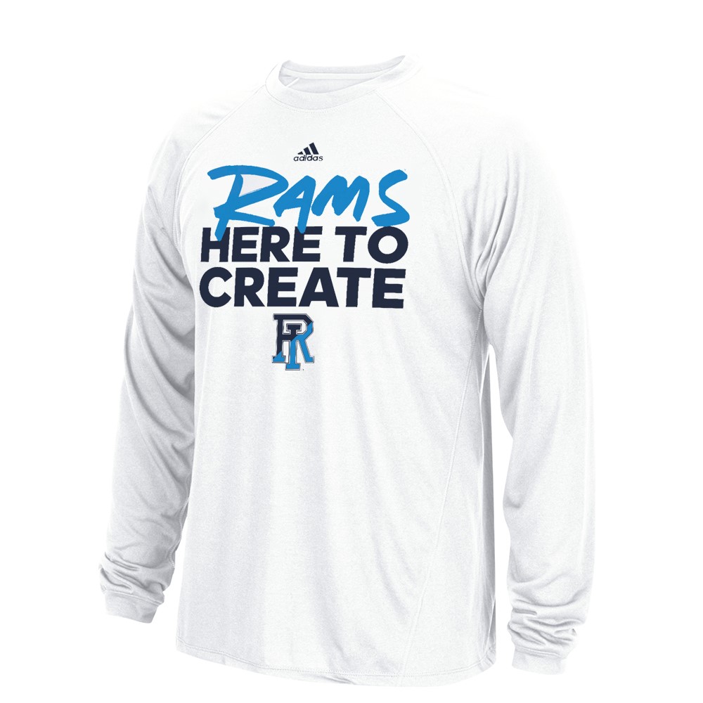 NCAA Adidas Climalite Performance Long Sleeve Men's T-Shirt Collection - Picture 72 of 92