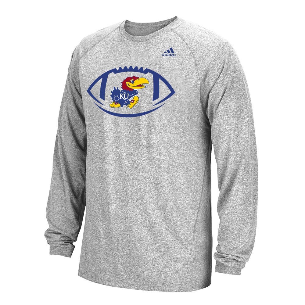 NCAA Adidas Climalite Performance Long Sleeve Men's T-Shirt Collection - Picture 29 of 92