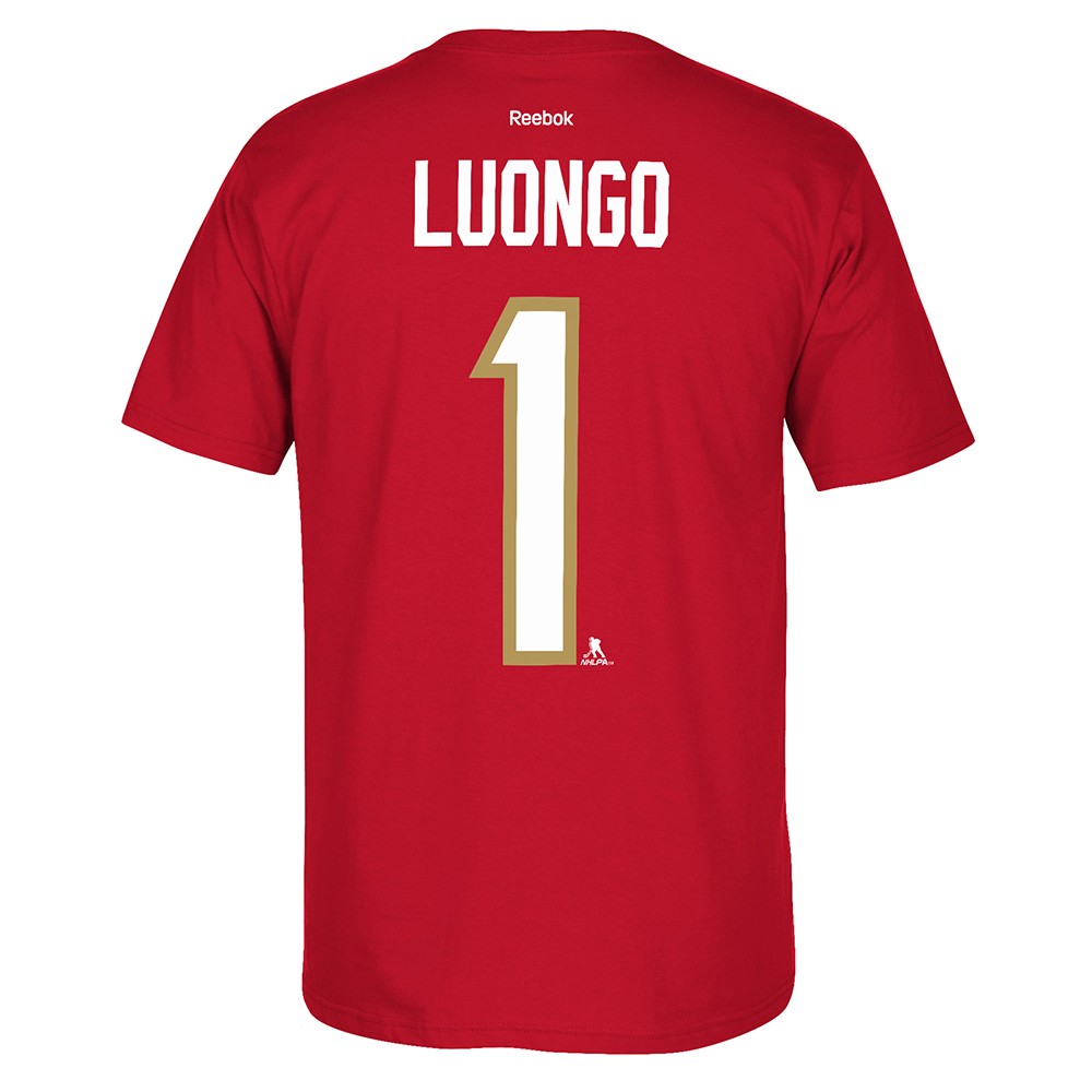 Florida Panthers NHL Reebok Player Name & Number Premier Jersey T-Shirt Men's - Picture 24 of 37