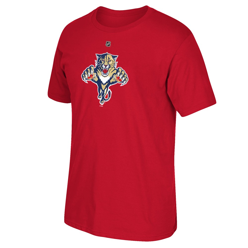 Florida Panthers NHL Reebok Player Name & Number Premier Jersey T-Shirt Men's - Picture 27 of 37