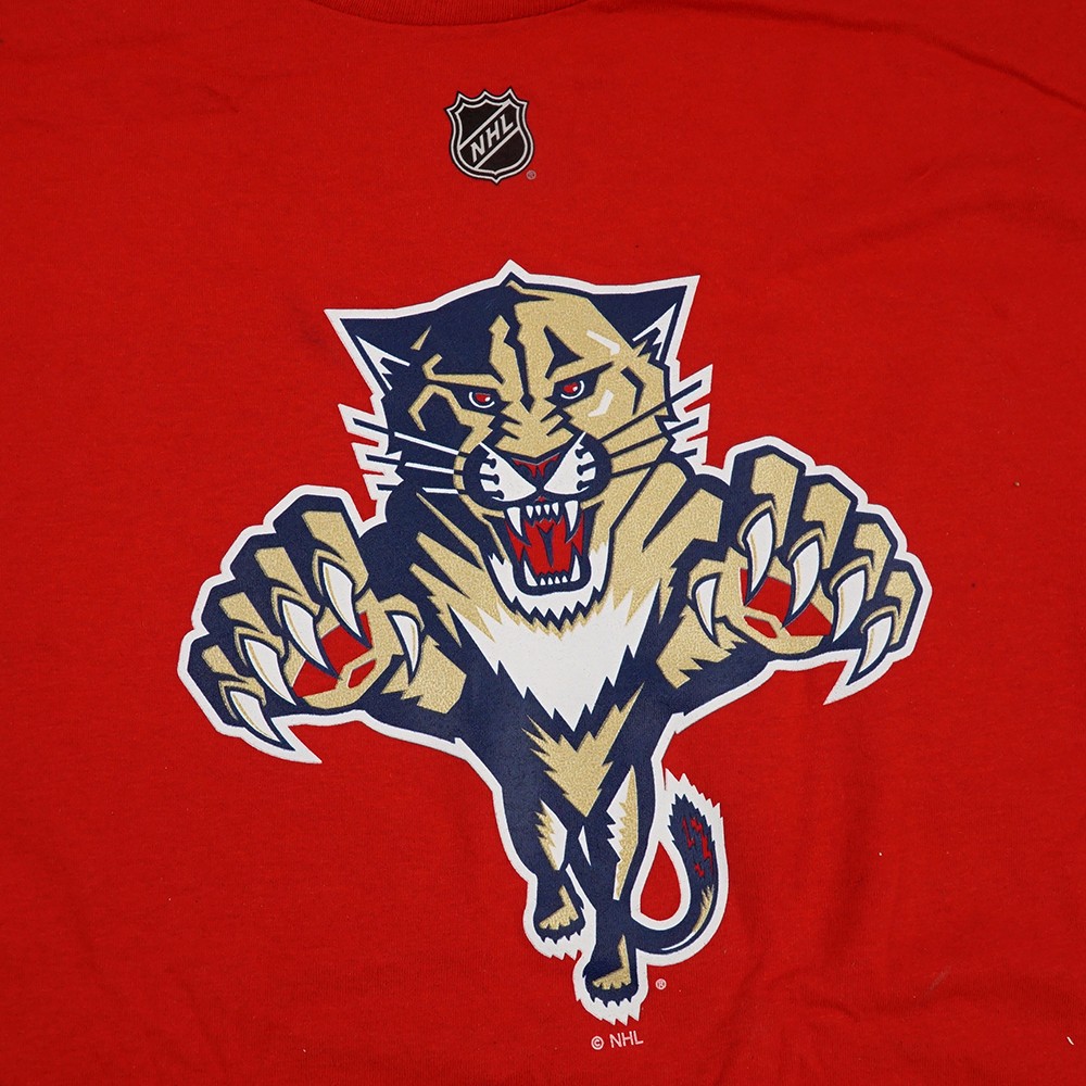 Florida Panthers NHL Reebok Player Name & Number Premier Jersey T-Shirt Men's - Picture 18 of 37