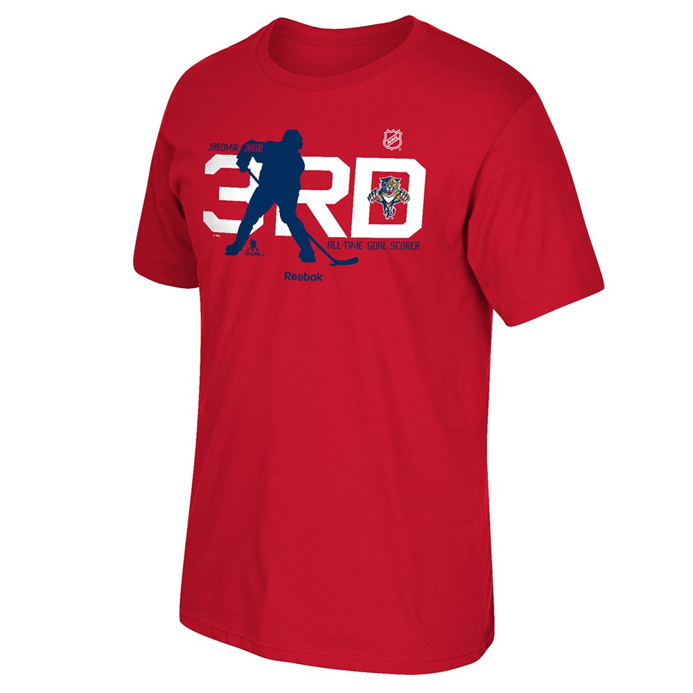 Florida Panthers NHL Reebok Player Name & Number Premier Jersey T-Shirt Men's - Picture 19 of 37