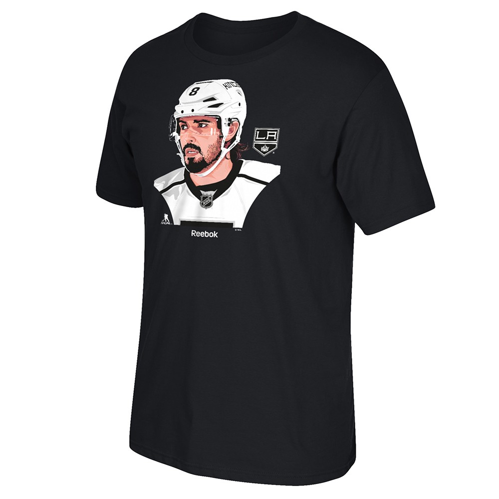 Los Angeles Kings NHL Reebok Player Name & Number Premier Jersey T-Shirt Men's - Picture 16 of 58