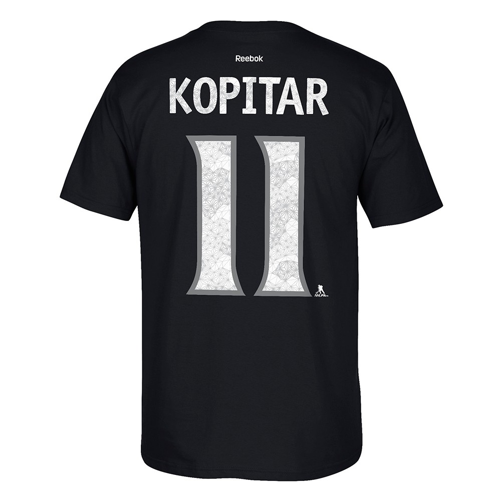 Los Angeles Kings NHL Reebok Player Name & Number Premier Jersey T-Shirt Men's - Picture 7 of 58