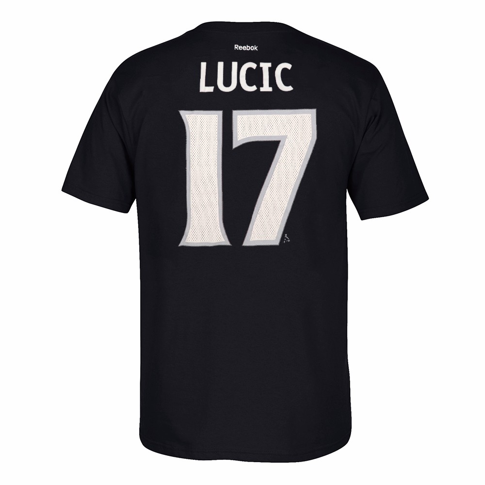 Los Angeles Kings NHL Reebok Player Name & Number Premier Jersey T-Shirt Men's - Picture 50 of 58