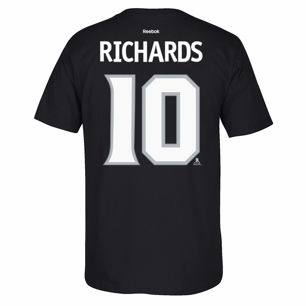 Los Angeles Kings NHL Reebok Player Name & Number Premier Jersey T-Shirt Men's - Picture 48 of 58