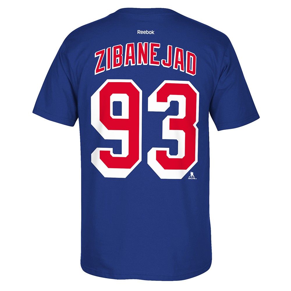 New York Rangers NHL Reebok Player Name & Number Premier Jersey T