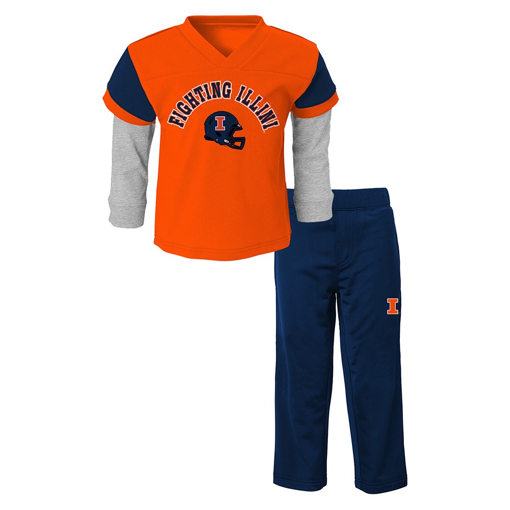 NCAA "Charger" Conjunto de Camiseta y Pantalones Manga Larga Infantil Niño Niños Colección - Imagen 17 de 43