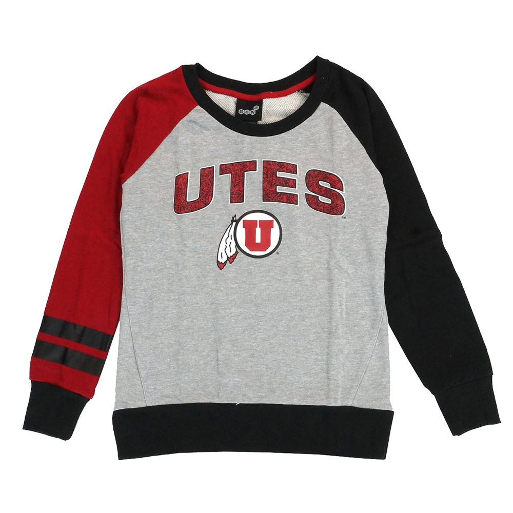 NCAA Outerstuff "Amethyst" Crewneck Sweatshirt Collection Girls Youth (S-XL) - Picture 13 of 15