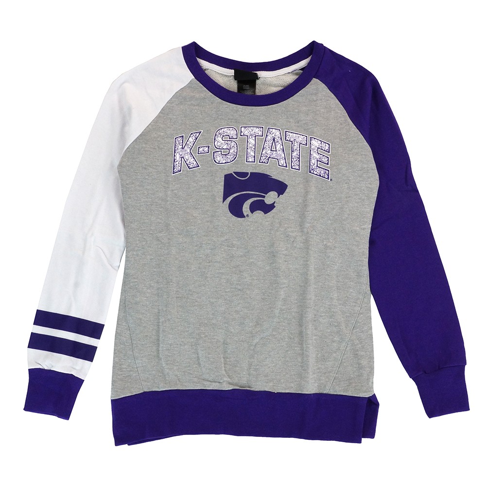 NCAA Outerstuff "Amethyst" Crewneck Sweatshirt Collection Girls Youth (S-XL) - Picture 6 of 15