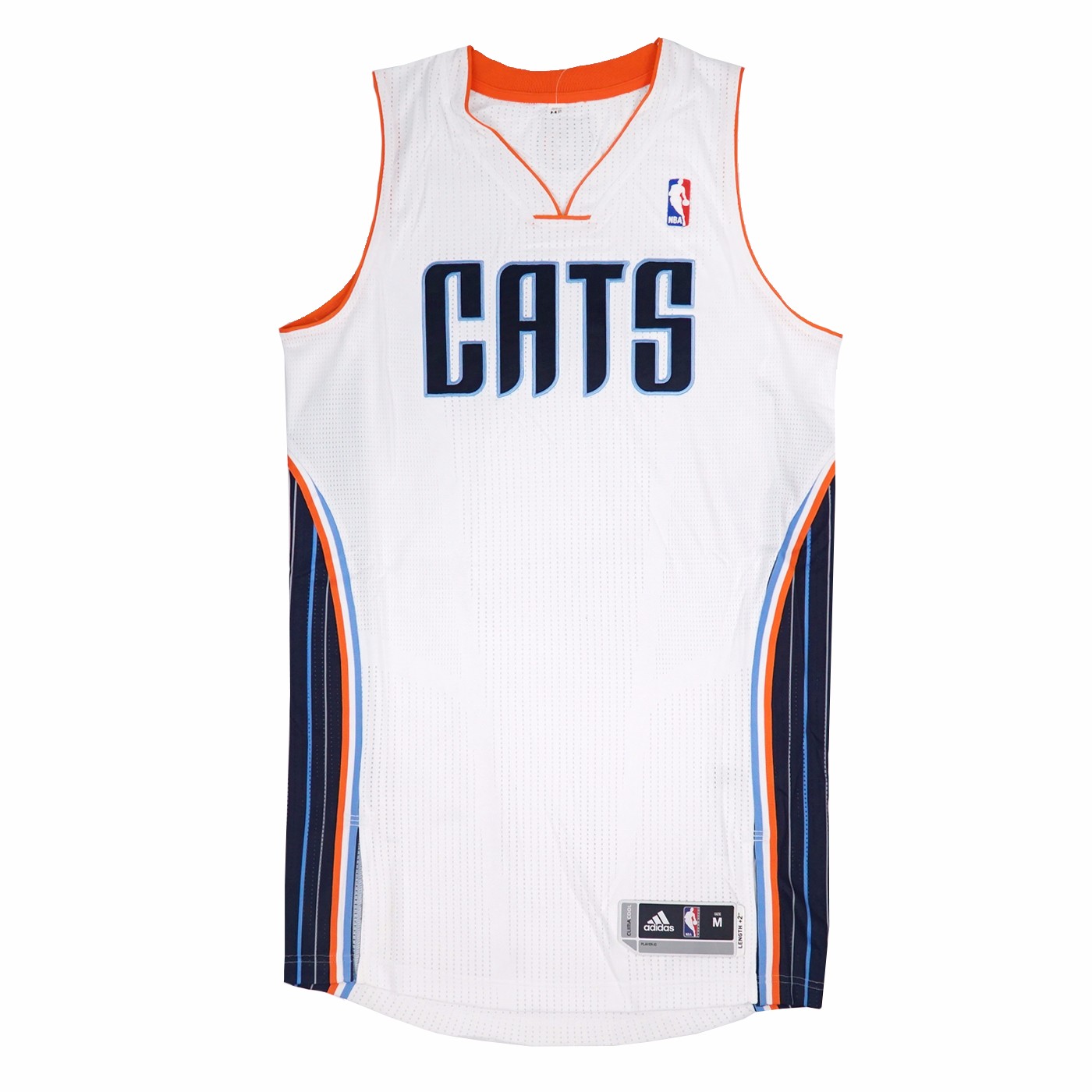 Charlotte Bobcats Authentic On-Court Team Issued Pro Cut White